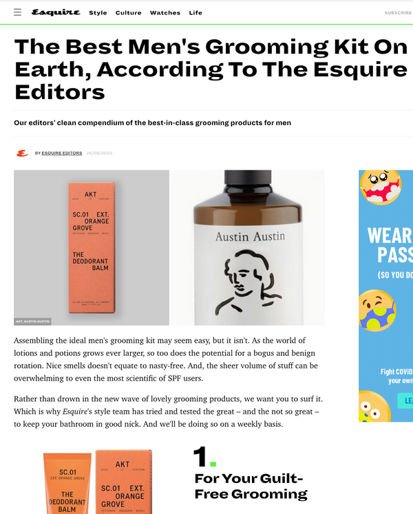 Akt was number 1 in Esquire's