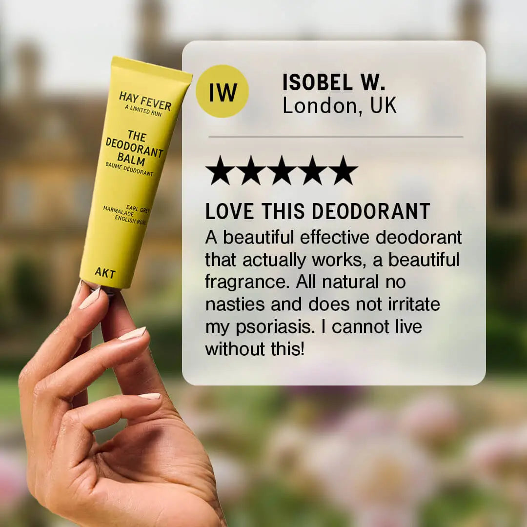 The Deodorant Balm Hay Fever